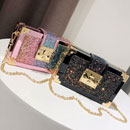 Cartera angela colores multicolor y negro