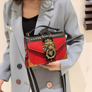 Cartera leonora color rojo