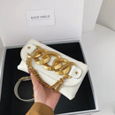 Cartera lina color blanco
