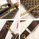 Cartera whitney colores marron claro y oscuro